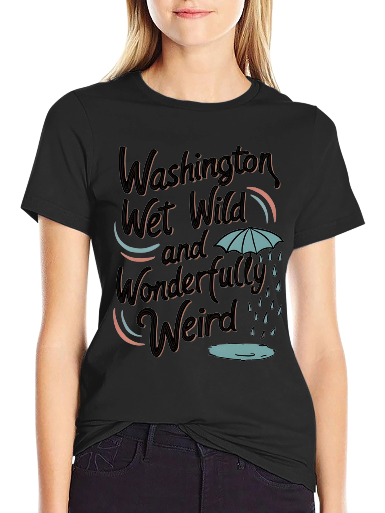 Washington Wet Wild Weird T-Shirt
