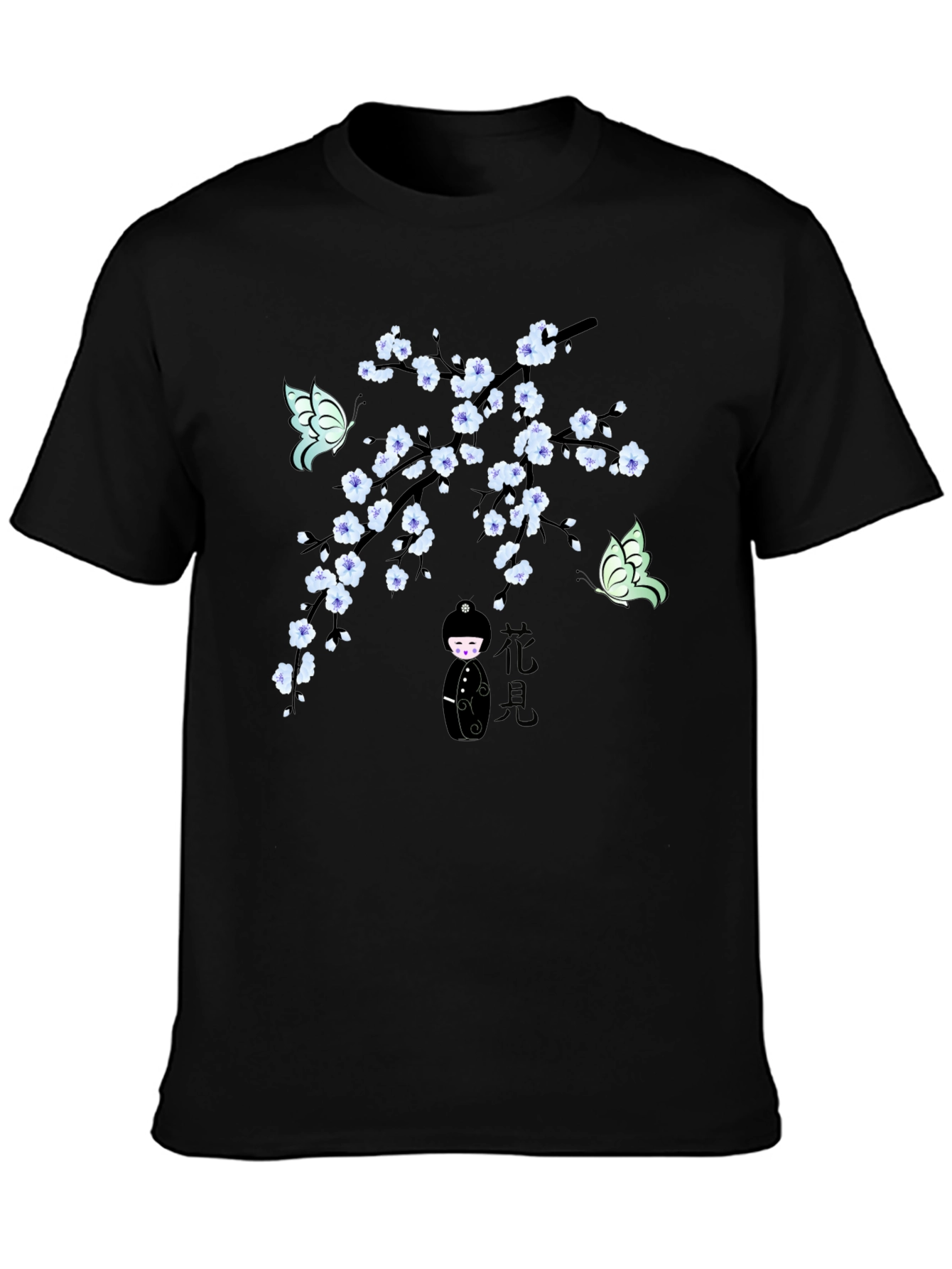 Cherry Blossom Butterfly T-Shirt