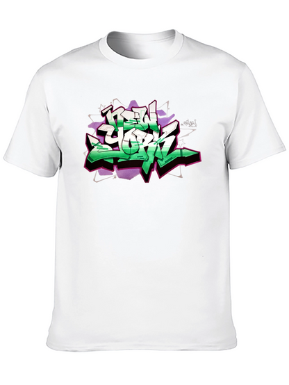 New York Graffiti Graphic Black T-Shirt