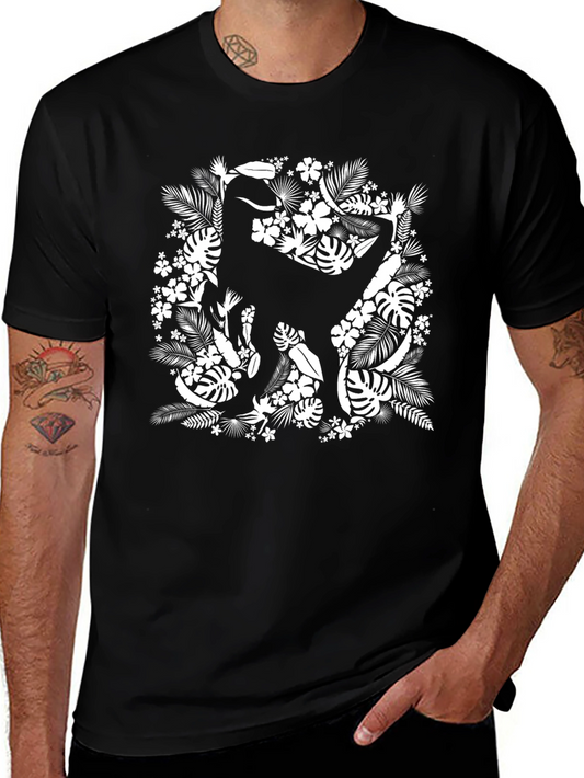 Tropical Gorilla Graphic T-Shirt