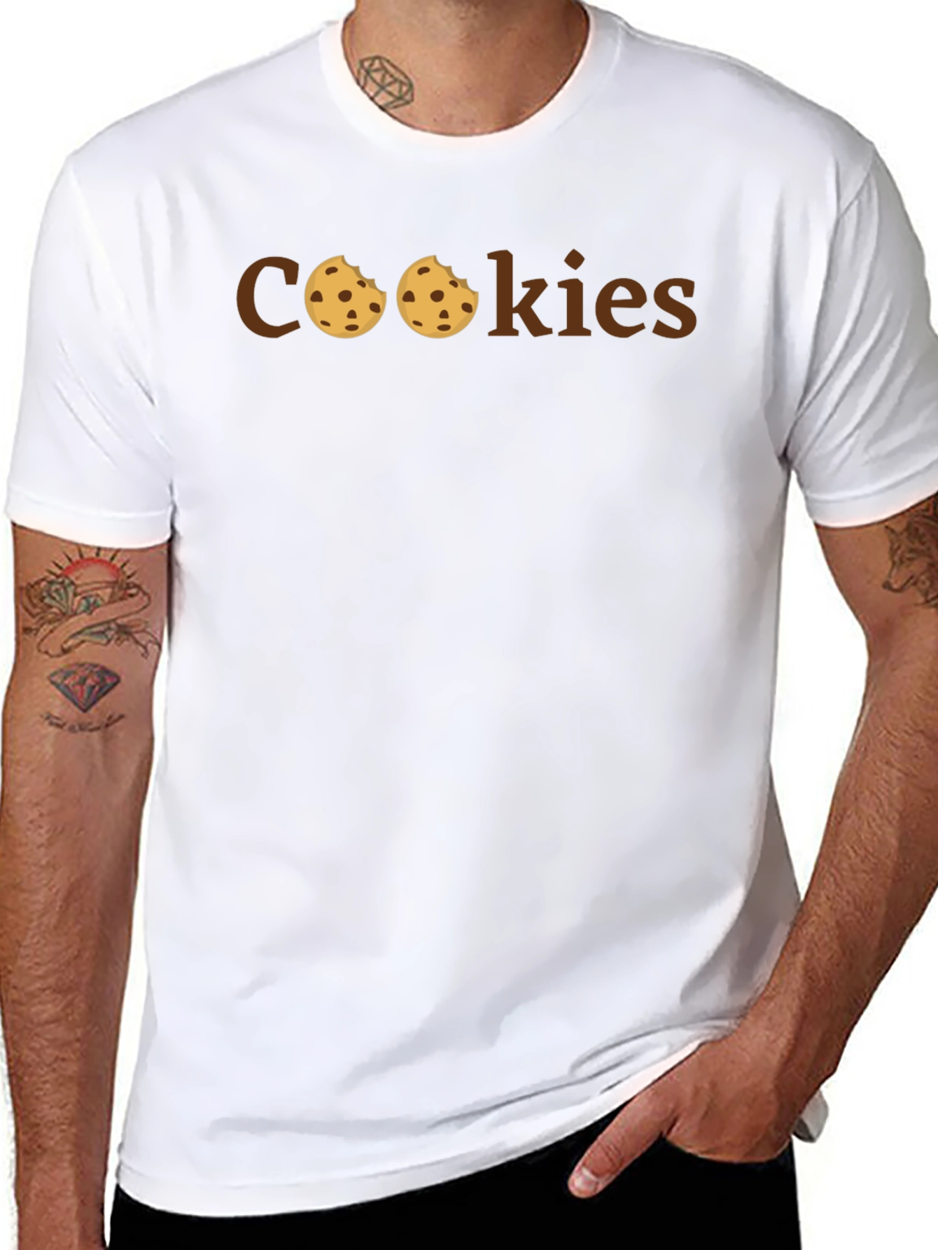 Cookies Graphic Tee - Fun Novelty T-Shirt