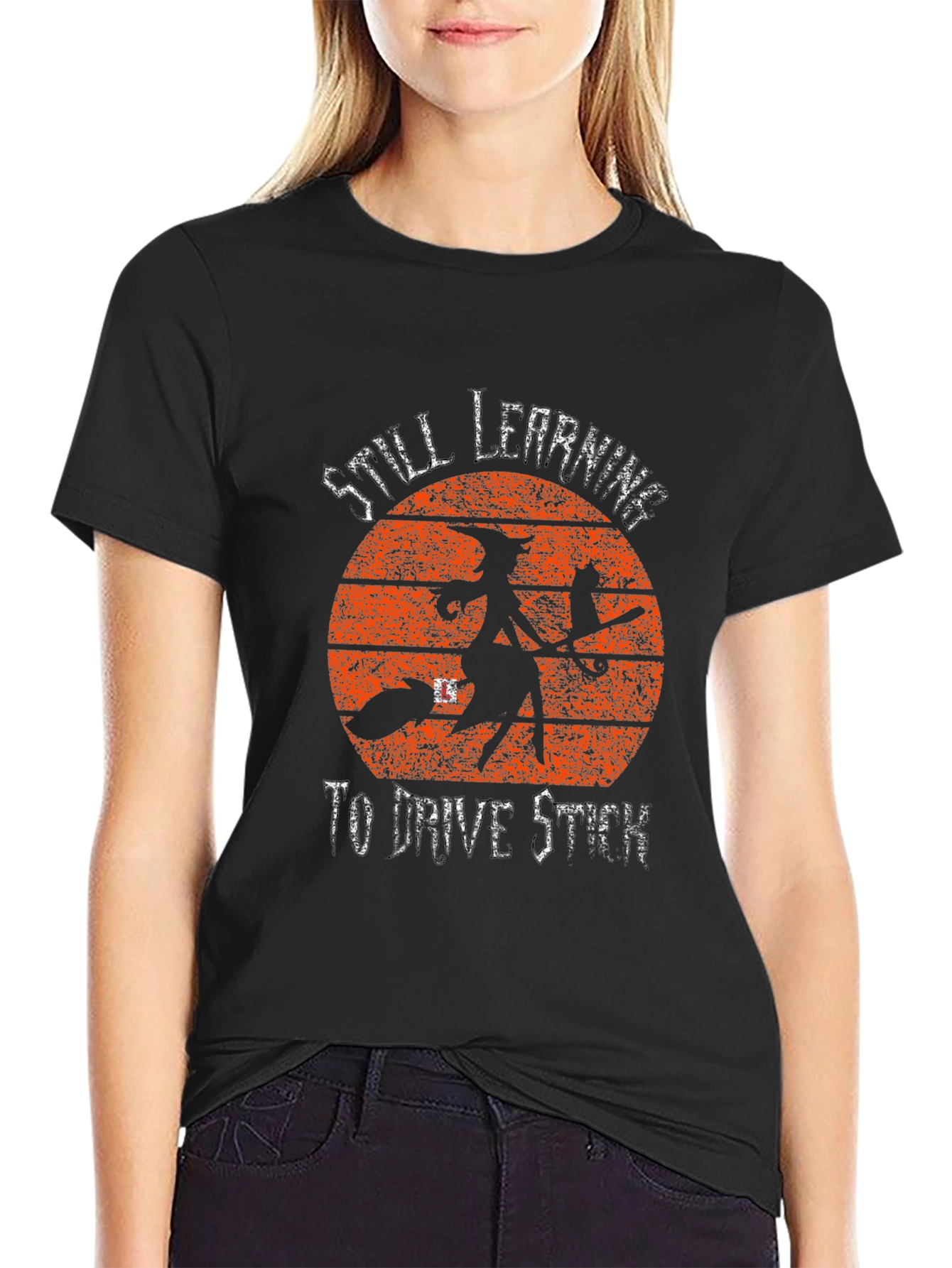 Witch Still Learning to Drive Stick T-Shirt