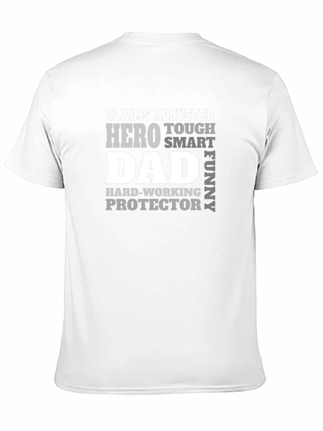 Claims Adjuster Dad Hero T-Shirt
