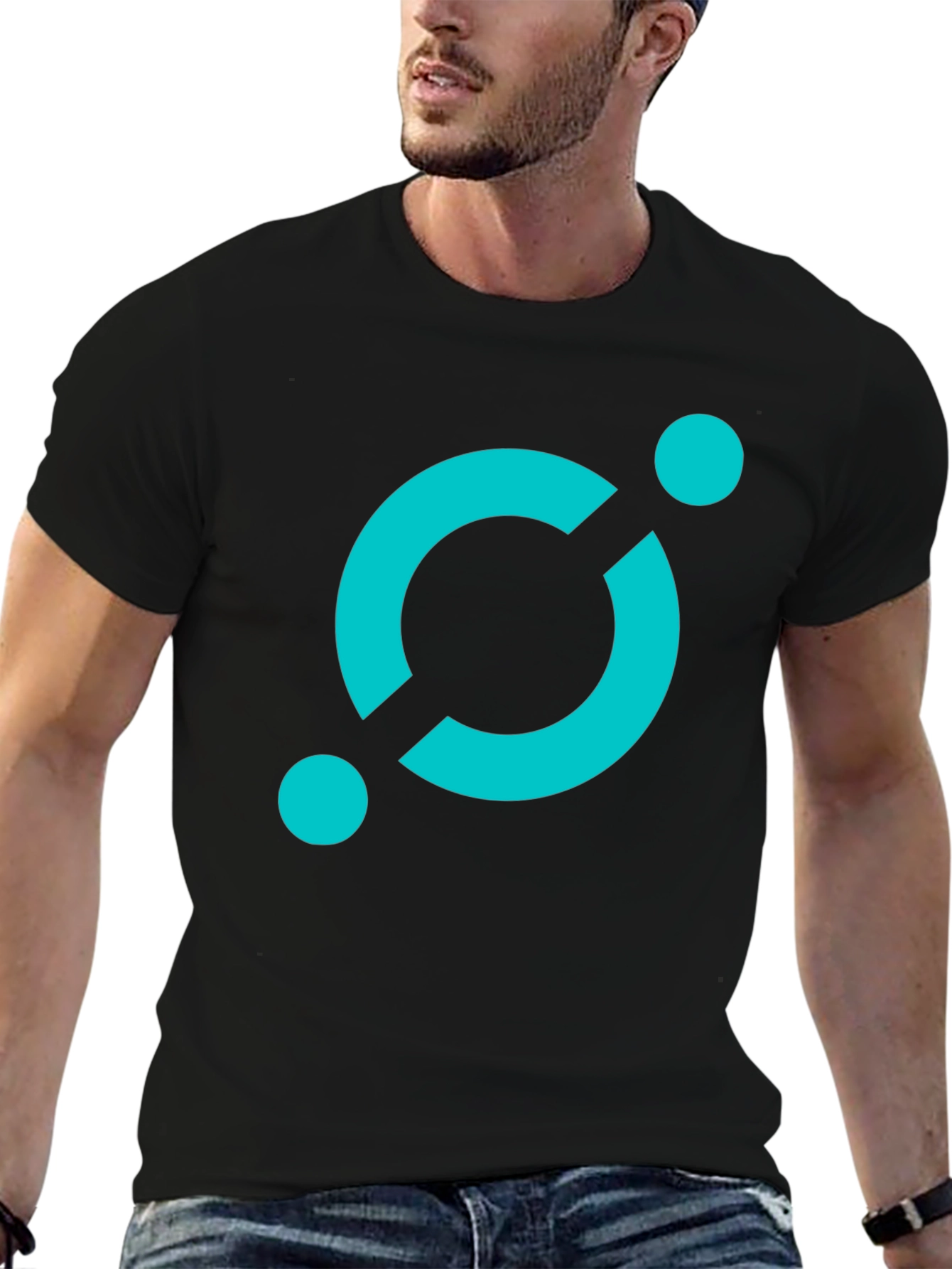 Cool Icon T-Shirt - Black Cotton Tee