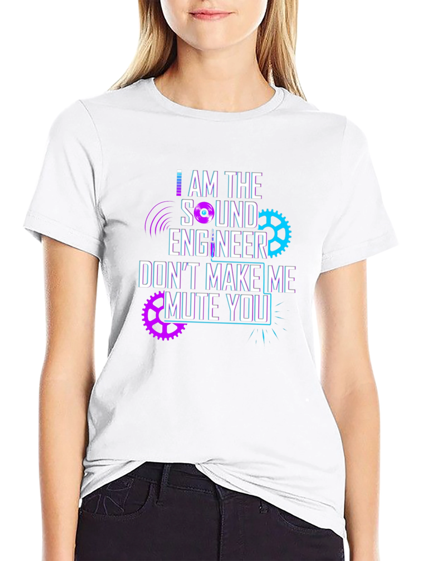 Sound Engineer Mute You Graphic T-Shirt