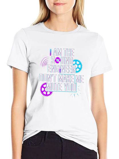 Sound Engineer Mute You Graphic T-Shirt