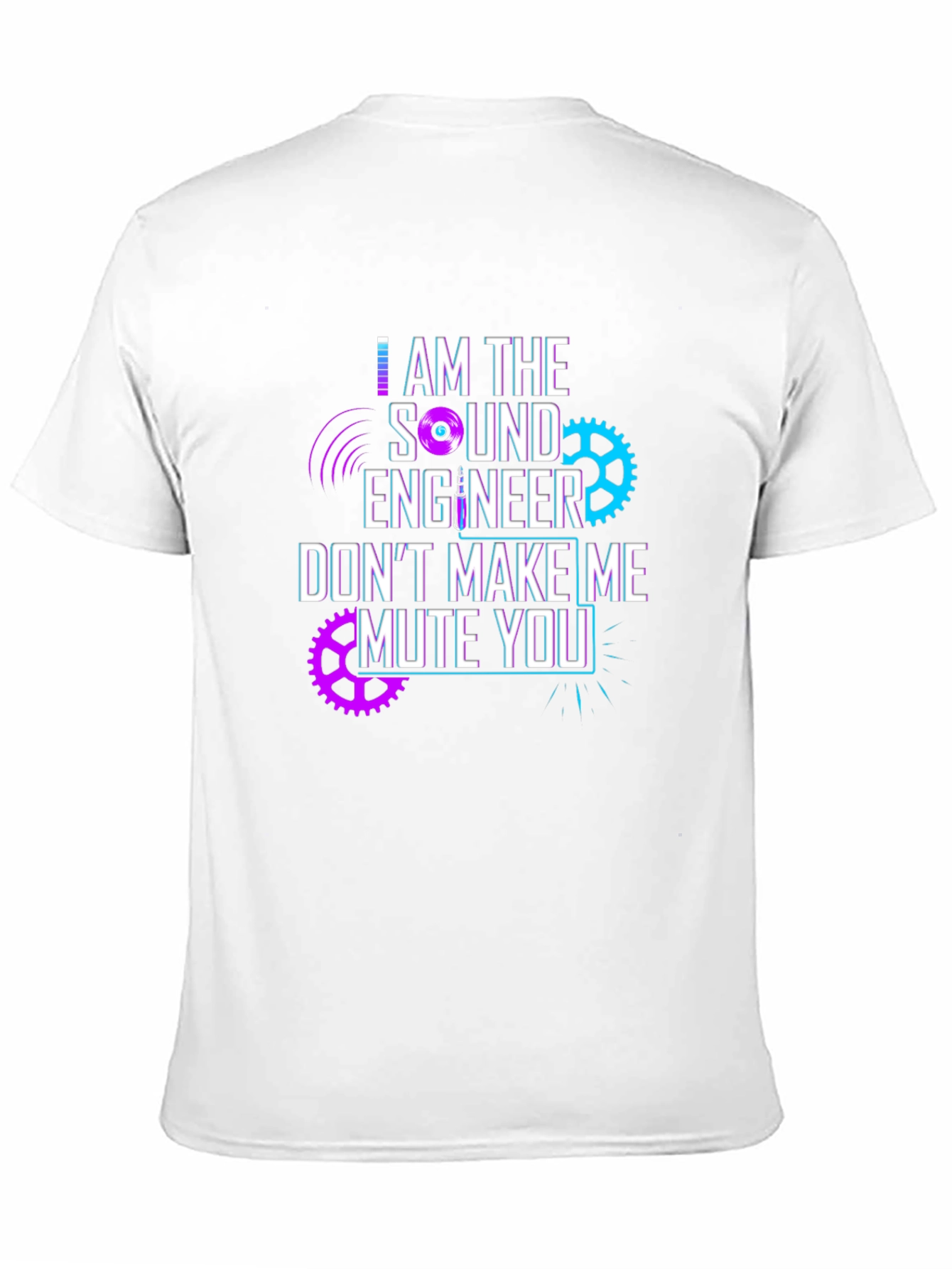 Sound Engineer Mute You Graphic T-Shirt