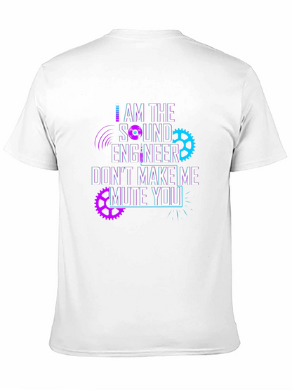 Sound Engineer Mute You Graphic T-Shirt