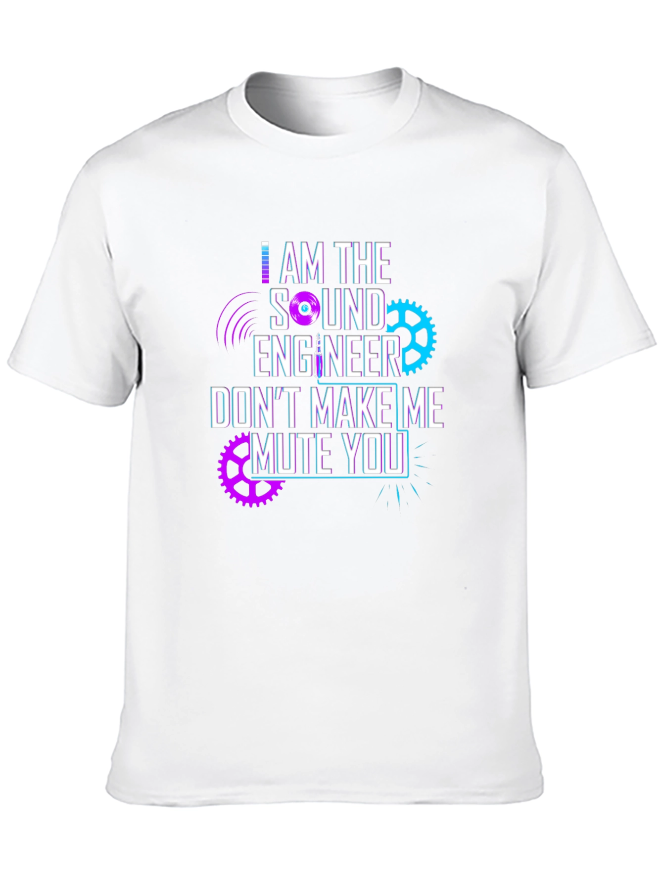 Sound Engineer Mute You Graphic T-Shirt
