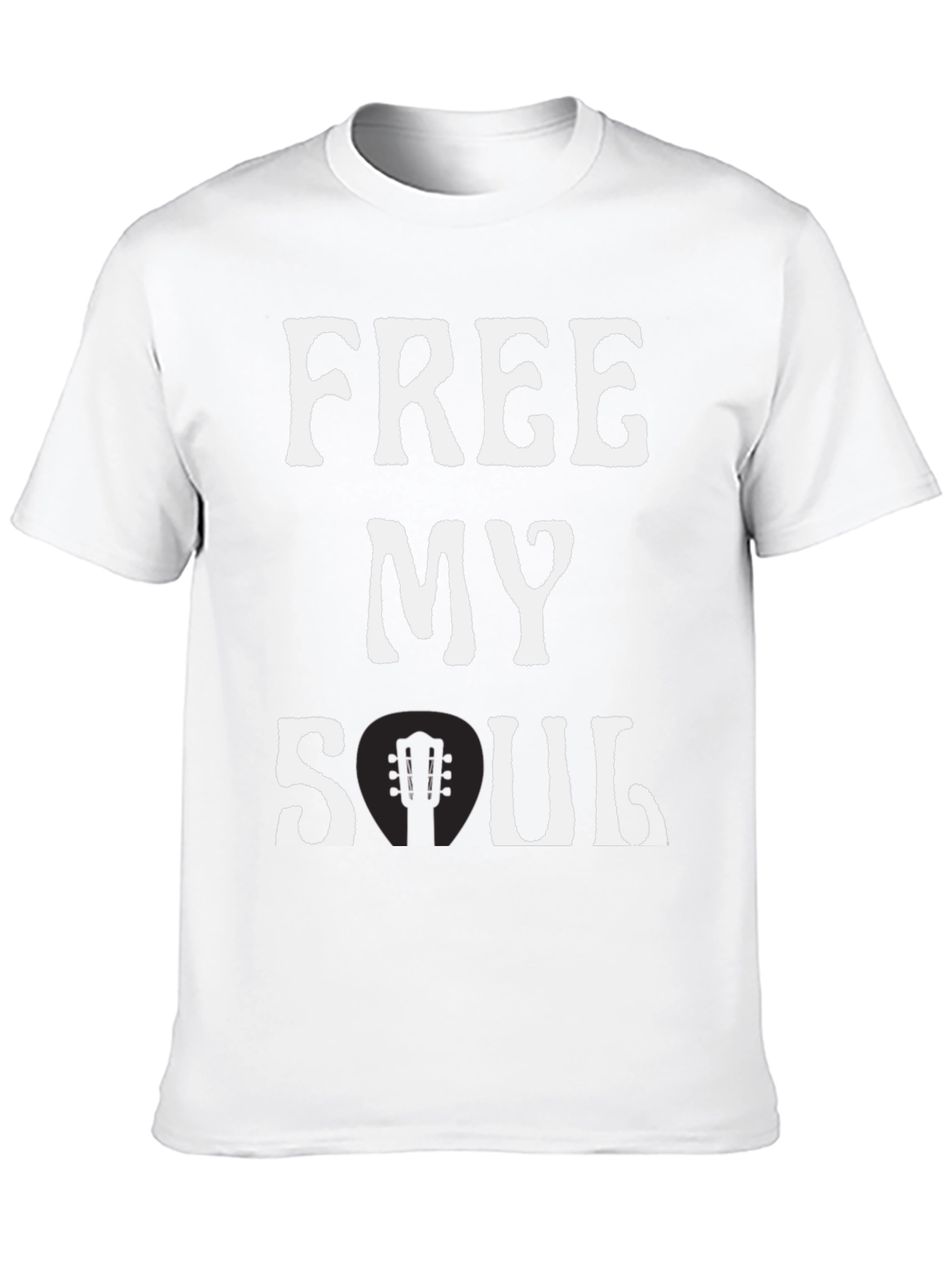 Free My Soul Guitar Graphic T-Shirt