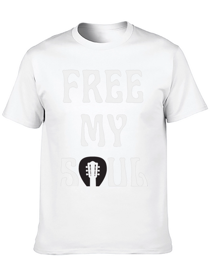 Free My Soul Guitar Graphic T-Shirt