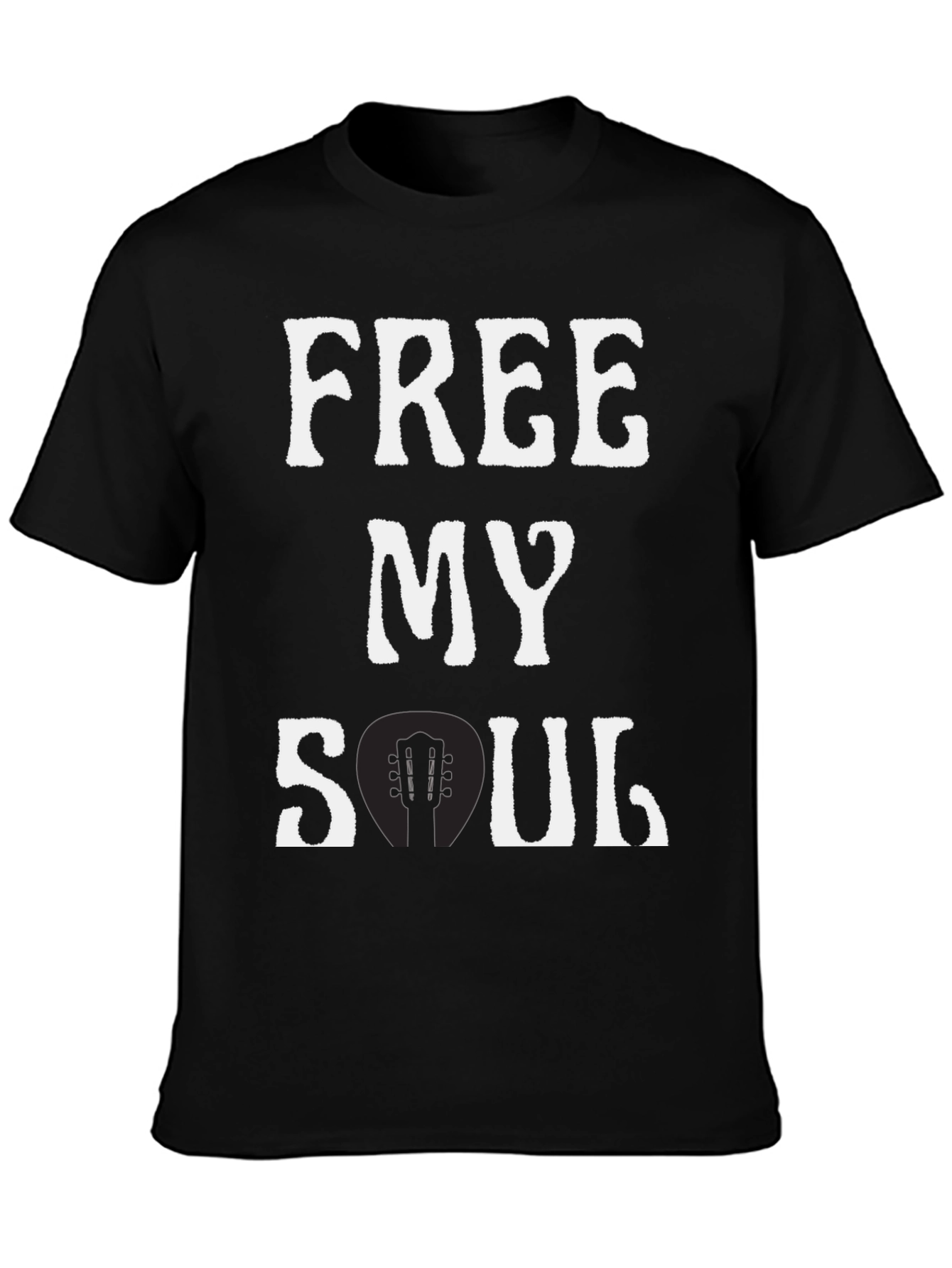 Free My Soul Guitar Graphic T-Shirt