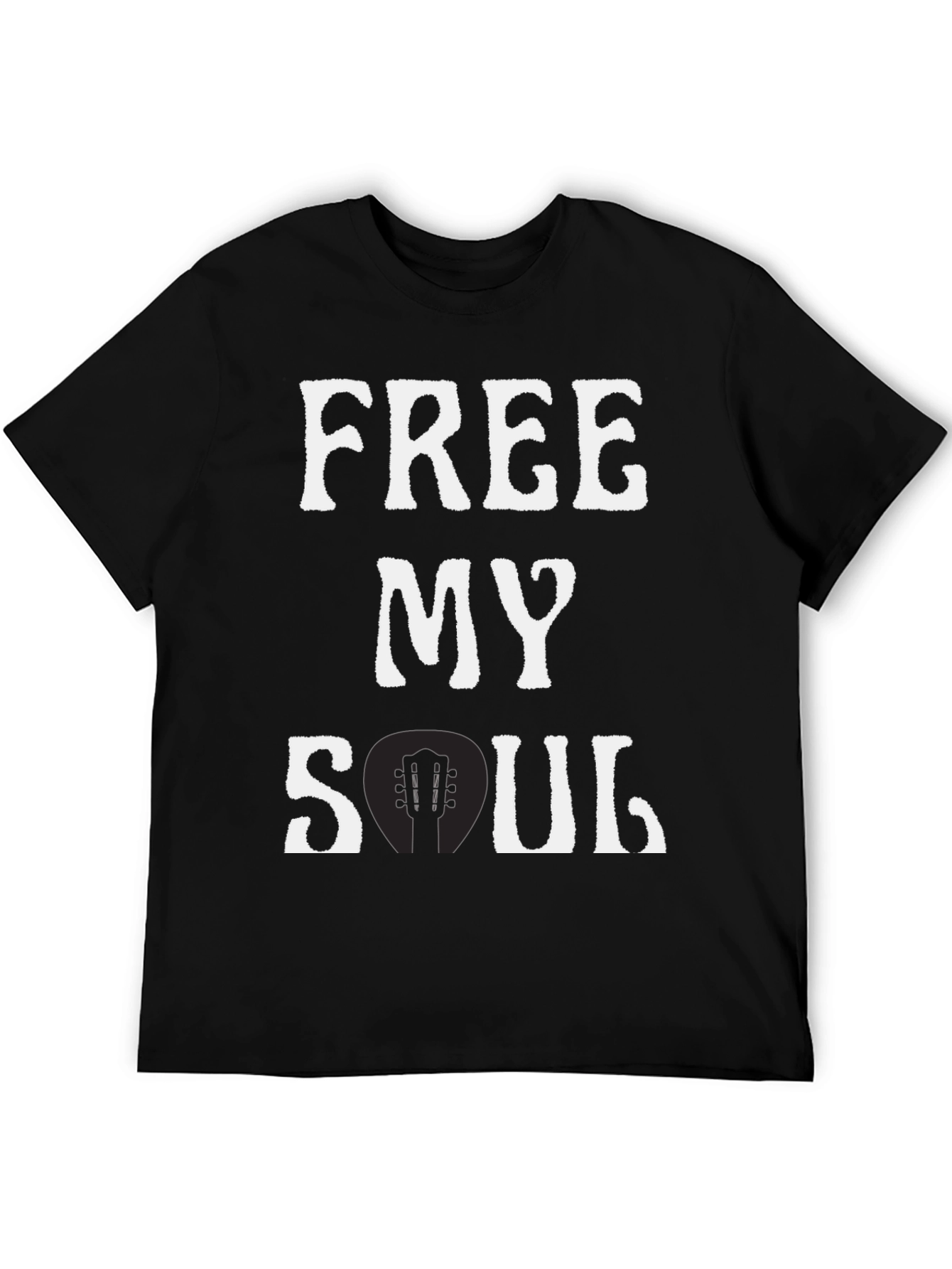 Free My Soul Guitar Graphic T-Shirt
