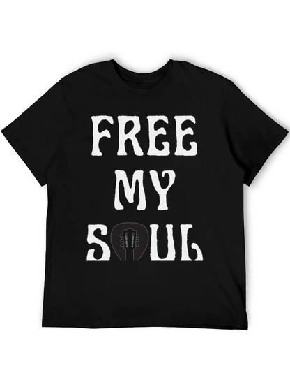 Free My Soul Guitar Graphic T-Shirt
