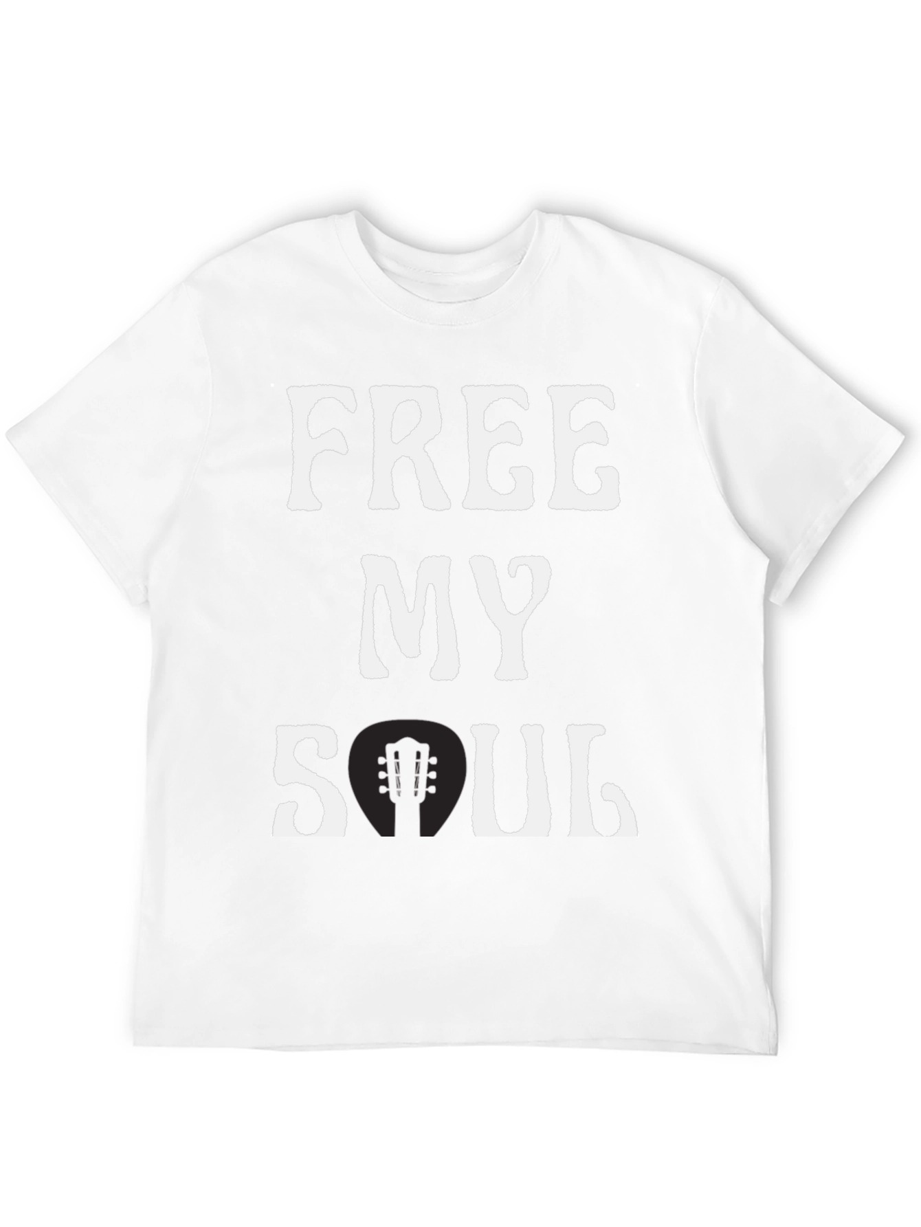 Free My Soul Guitar Graphic T-Shirt