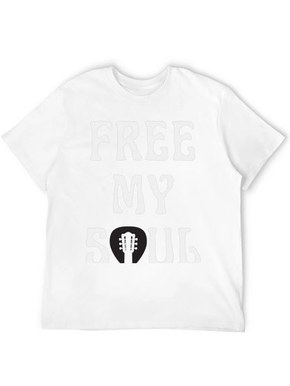 Free My Soul Guitar Graphic T-Shirt