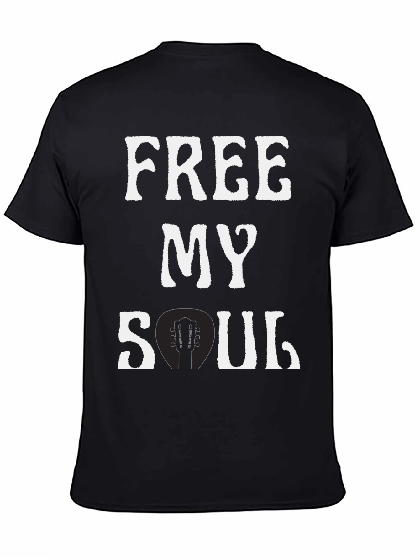 Free My Soul Guitar Graphic T-Shirt