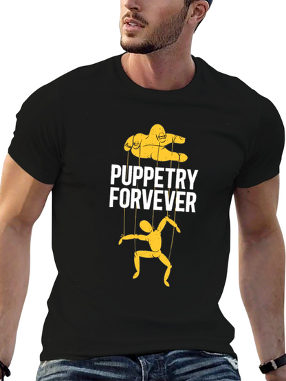 Puppetry Forever Graphic Tee - Unique Design