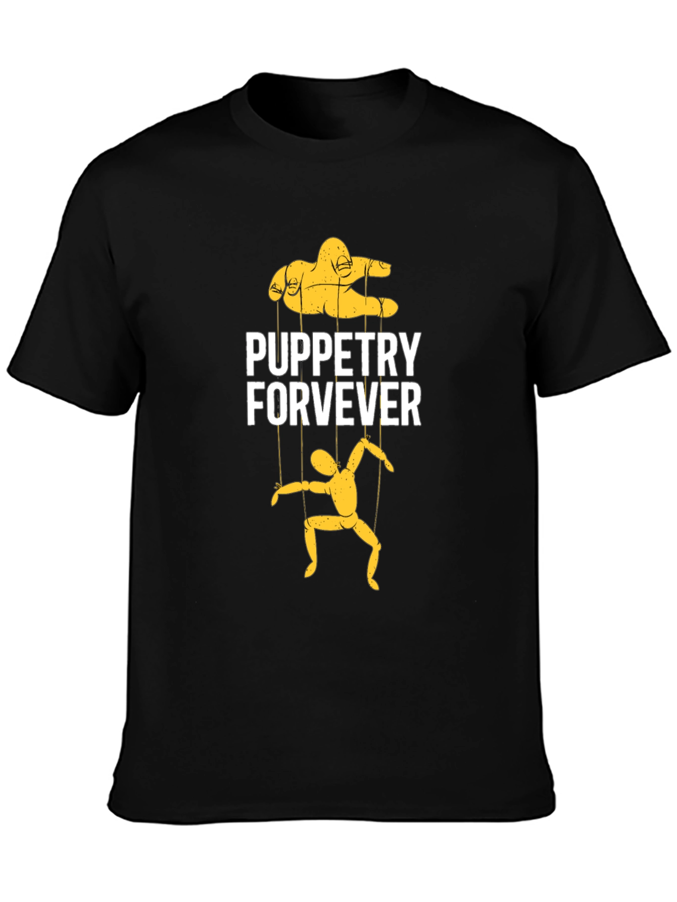 Puppetry Forever Graphic Tee - Unique Design