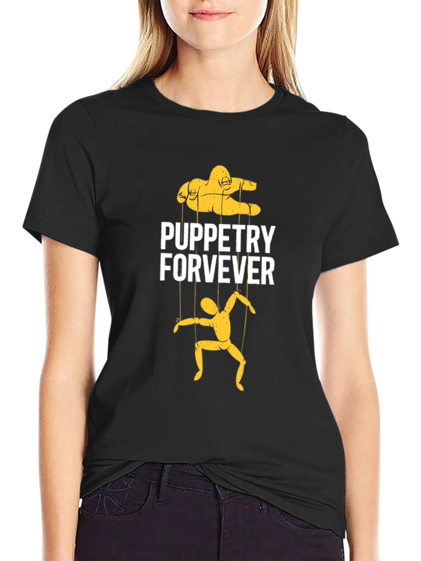 Puppetry Forever Graphic Tee - Unique Design