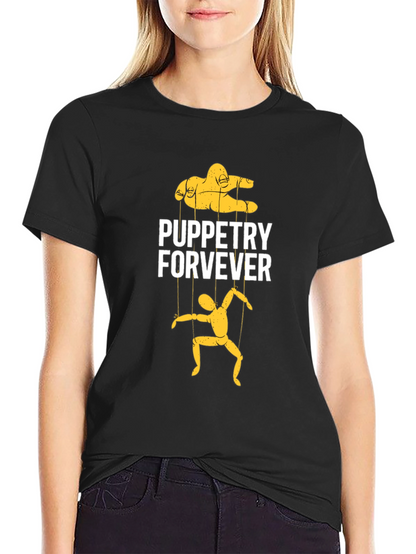 Puppetry Forever Graphic Tee - Unique Design