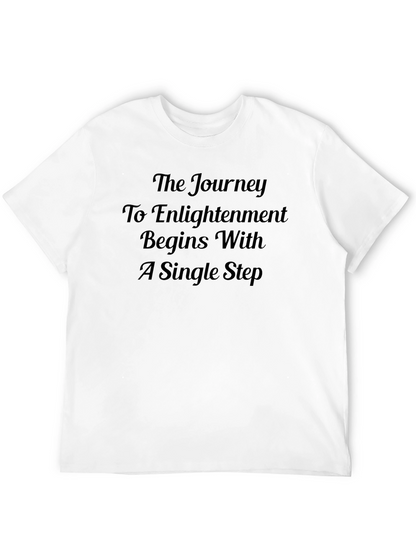 Enlightenment Journey Black Graphic Tee