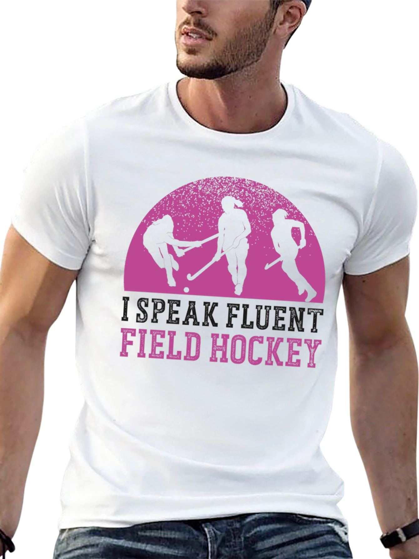 Field Hockey T-Shirt - Speak Fluent Hockey