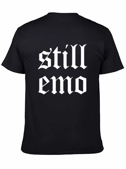 Still Emo Graphic T-Shirt - Classic Gothic Style