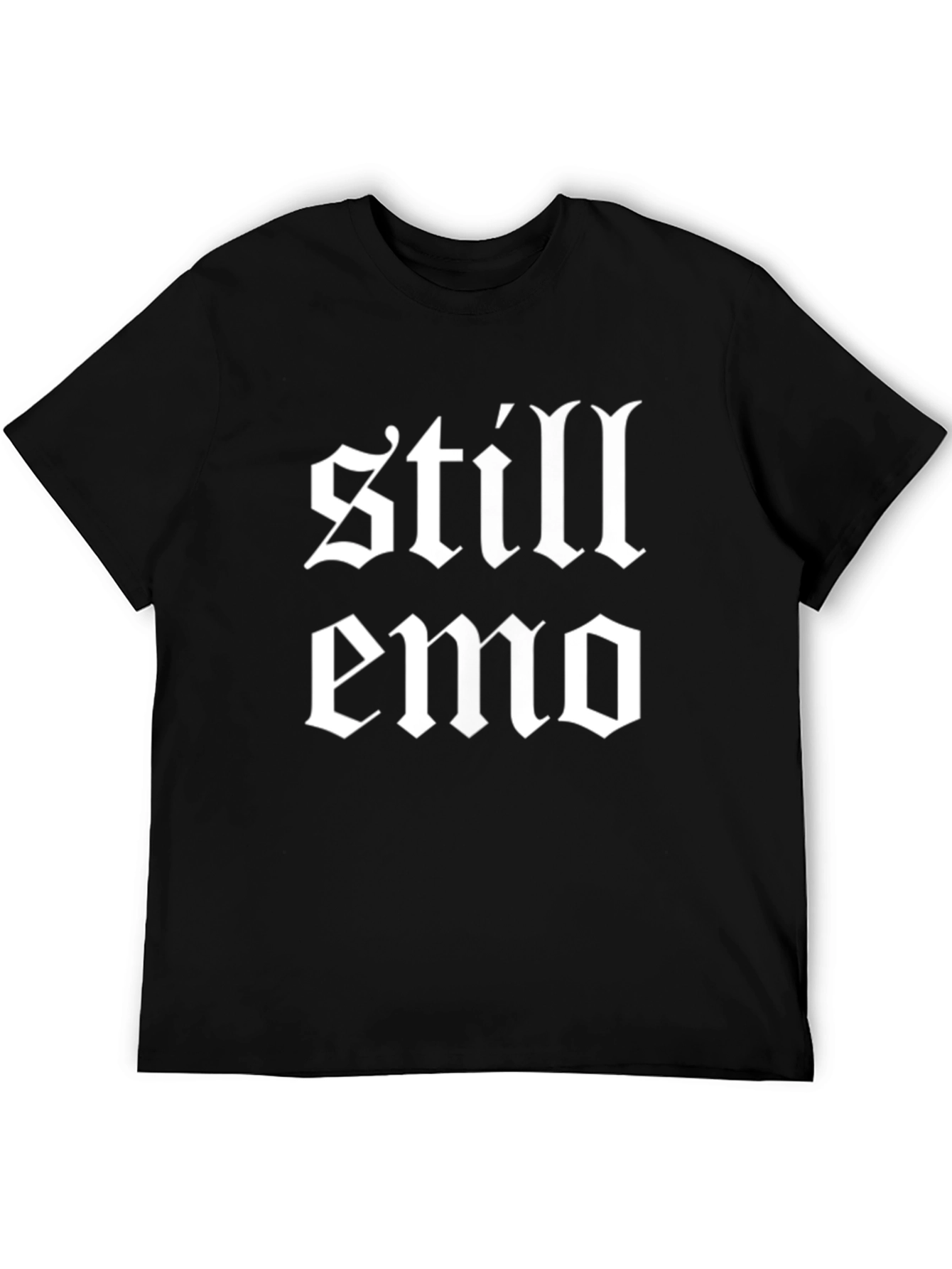 Still Emo Graphic T-Shirt - Classic Gothic Style