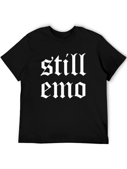 Still Emo Graphic T-Shirt - Classic Gothic Style
