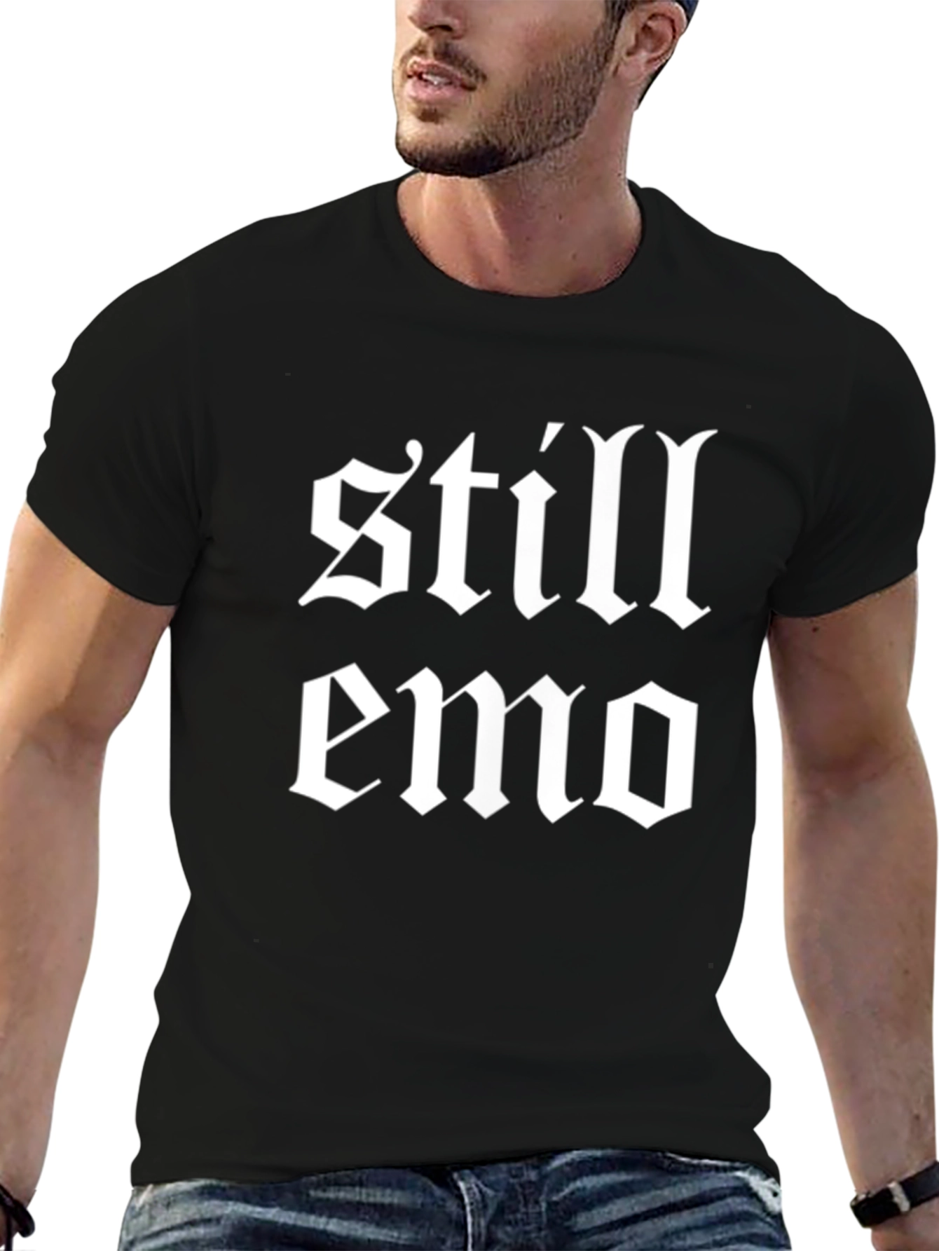 Still Emo Graphic T-Shirt - Classic Gothic Style