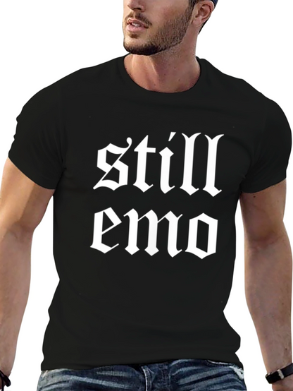 Still Emo Graphic T-Shirt - Classic Gothic Style