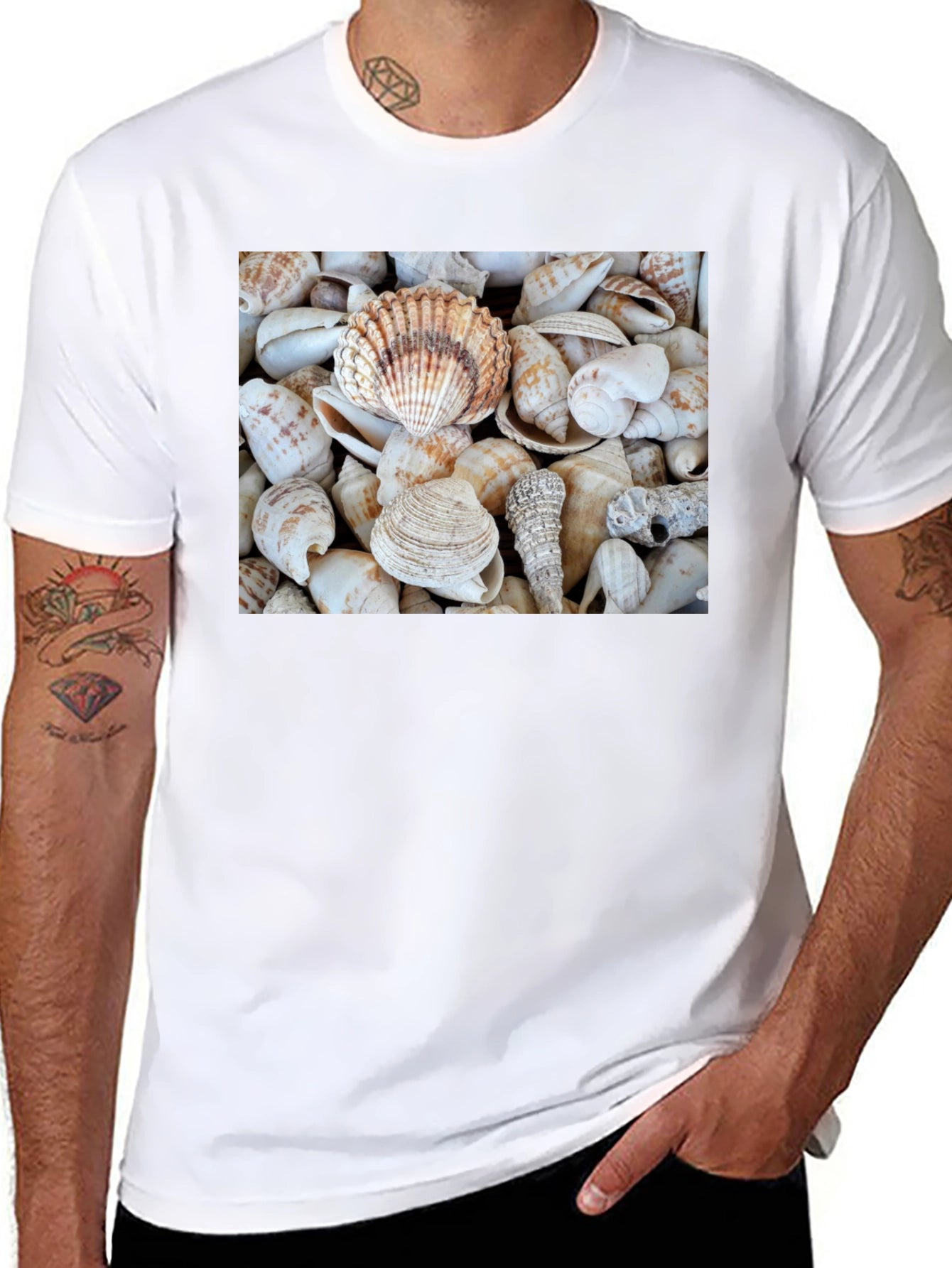 Seashell T-Shirt: Coastal Style