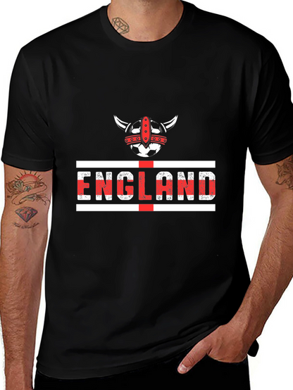 England Viking Soccer Fan T-Shirt
