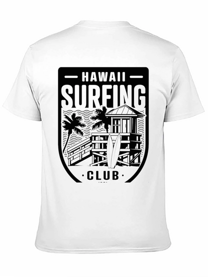 Hawaii Surfing Club Black T-Shirt