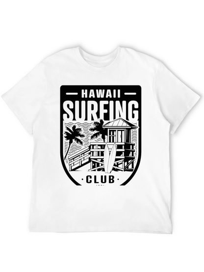 Hawaii Surfing Club Black T-Shirt