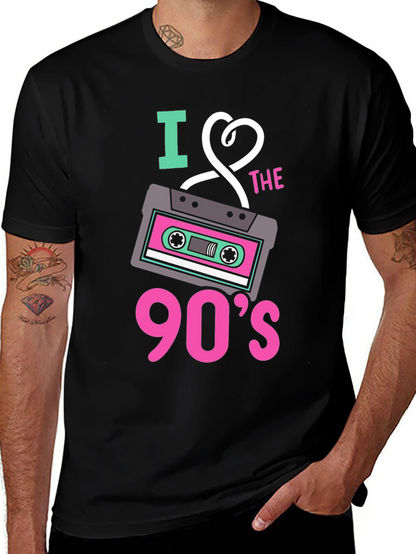 I Love the 90s Cassette Tape T-Shirt