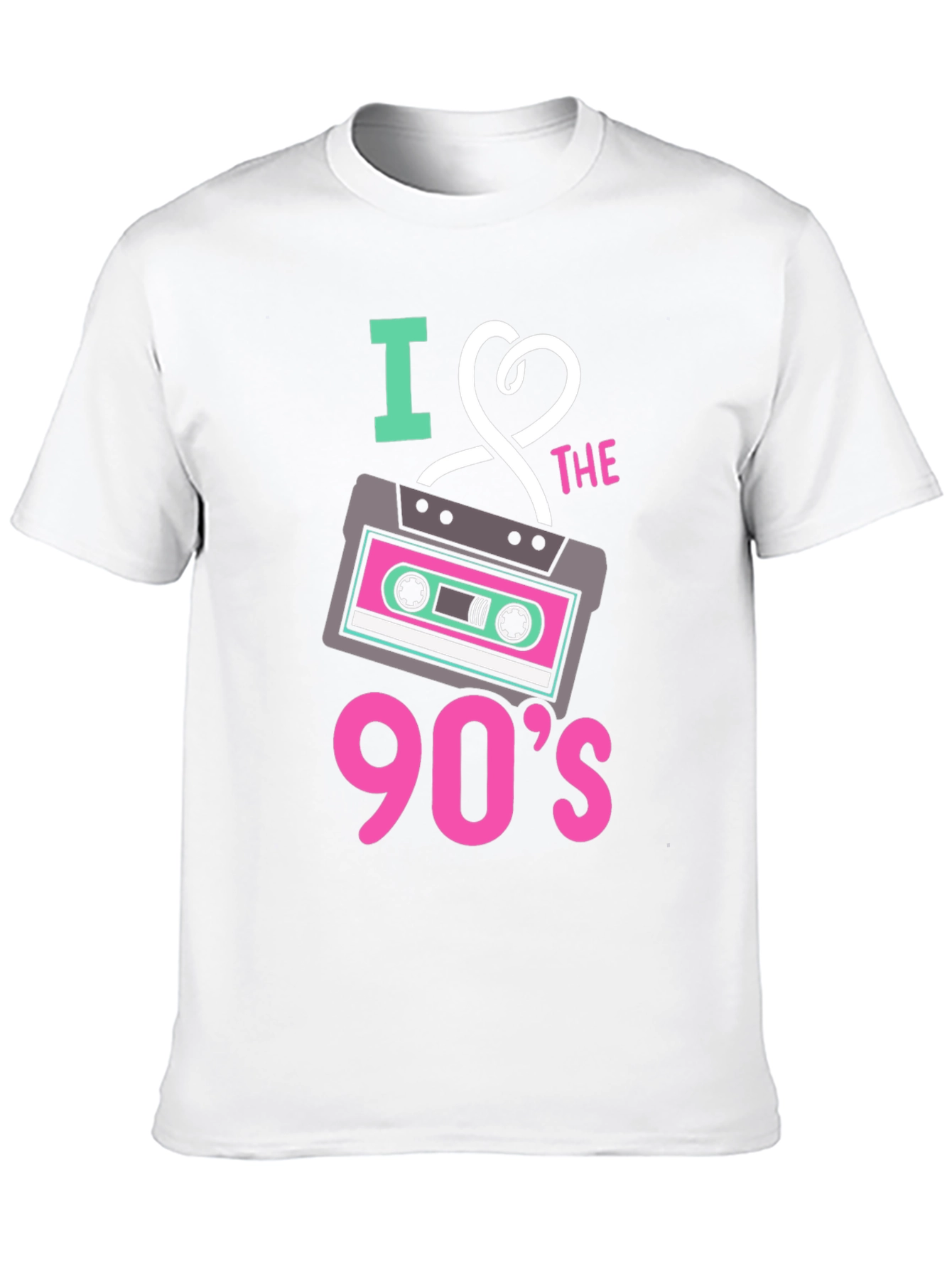 I Love the 90s Cassette Tape T-Shirt
