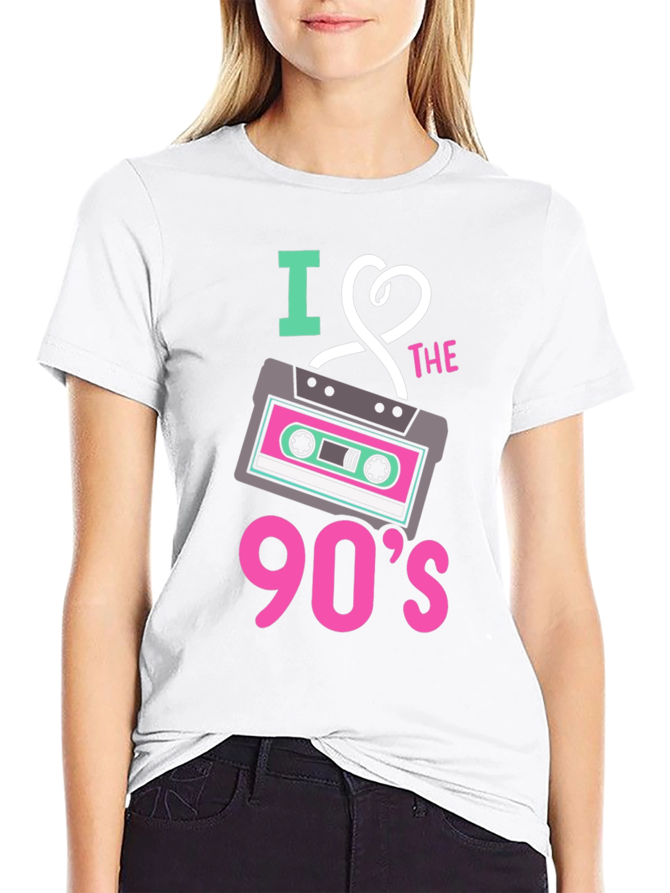 I Love the 90s Cassette Tape T-Shirt