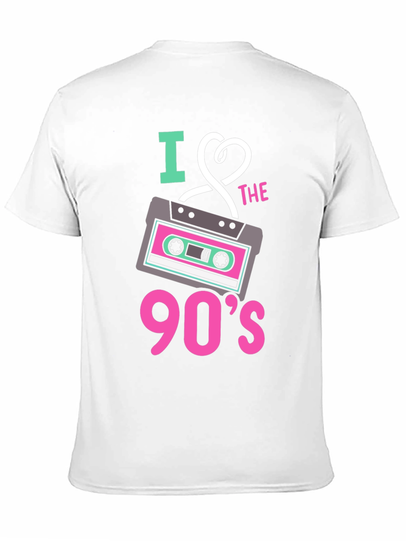 I Love the 90s Cassette Tape T-Shirt