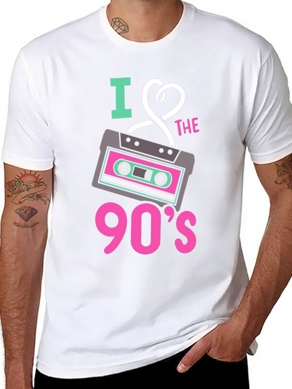 I Love the 90s Cassette Tape T-Shirt