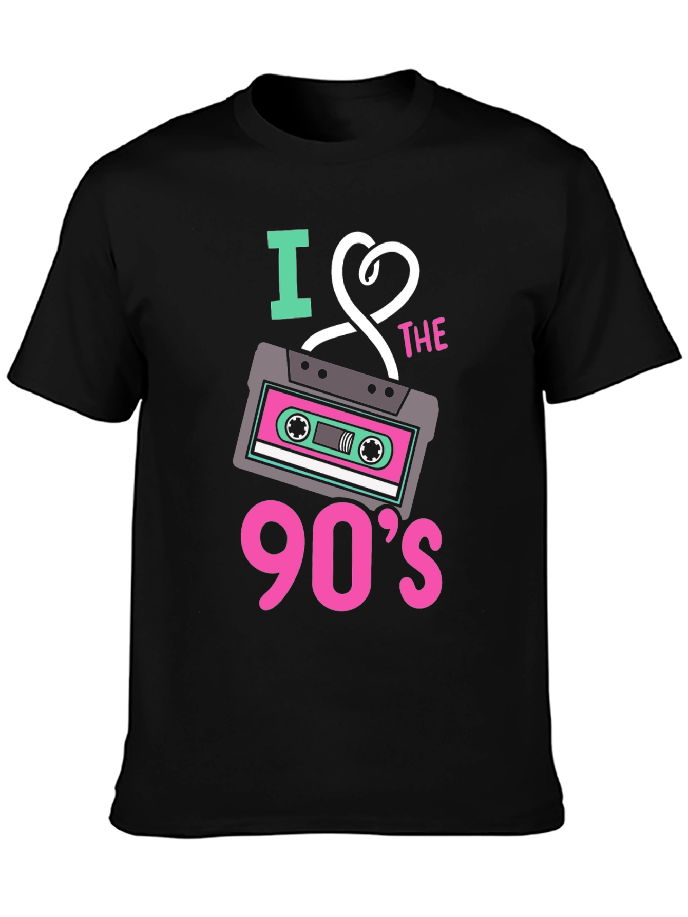 I Love the 90s Cassette Tape T-Shirt