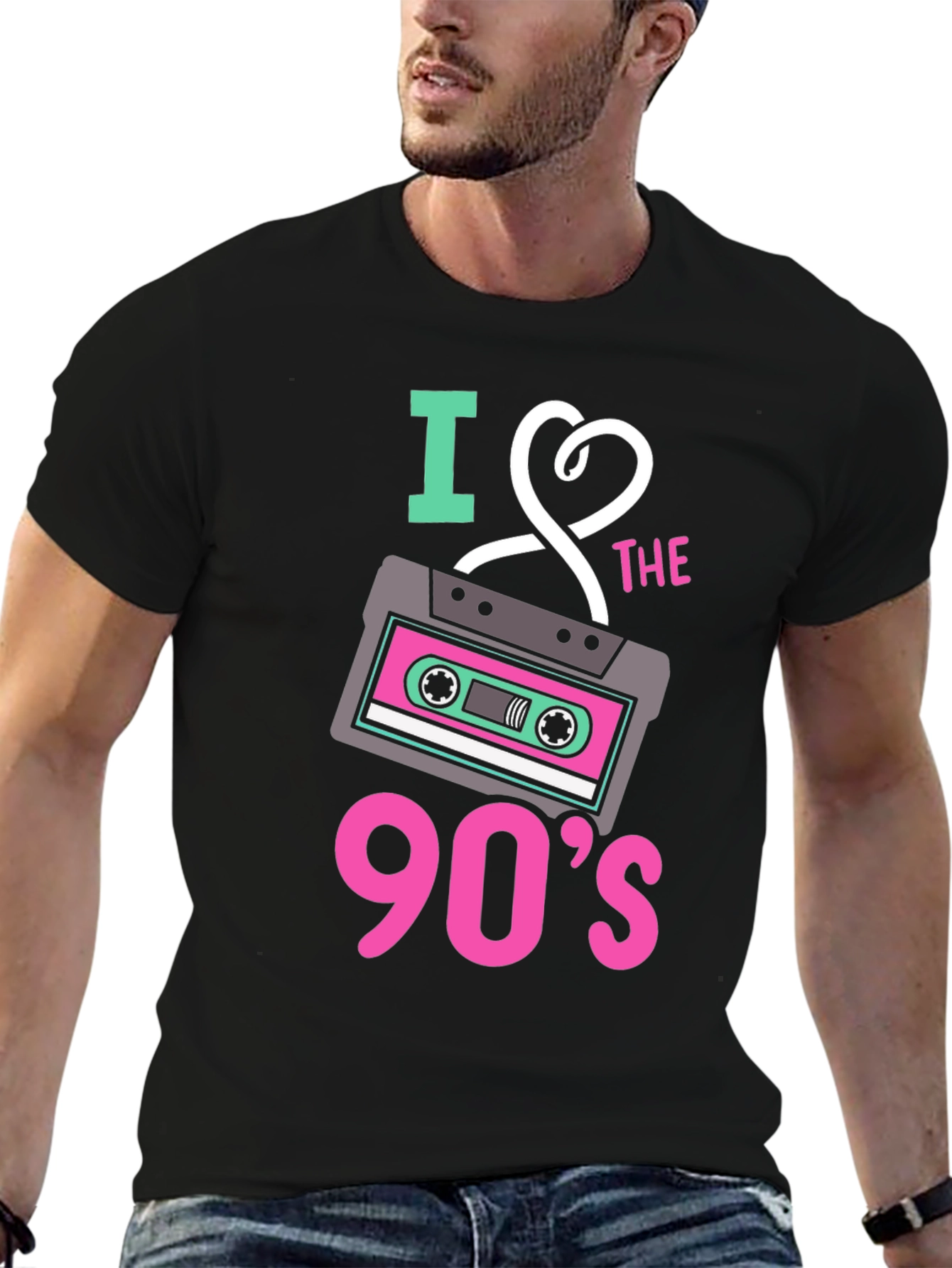 I Love the 90s Cassette Tape T-Shirt