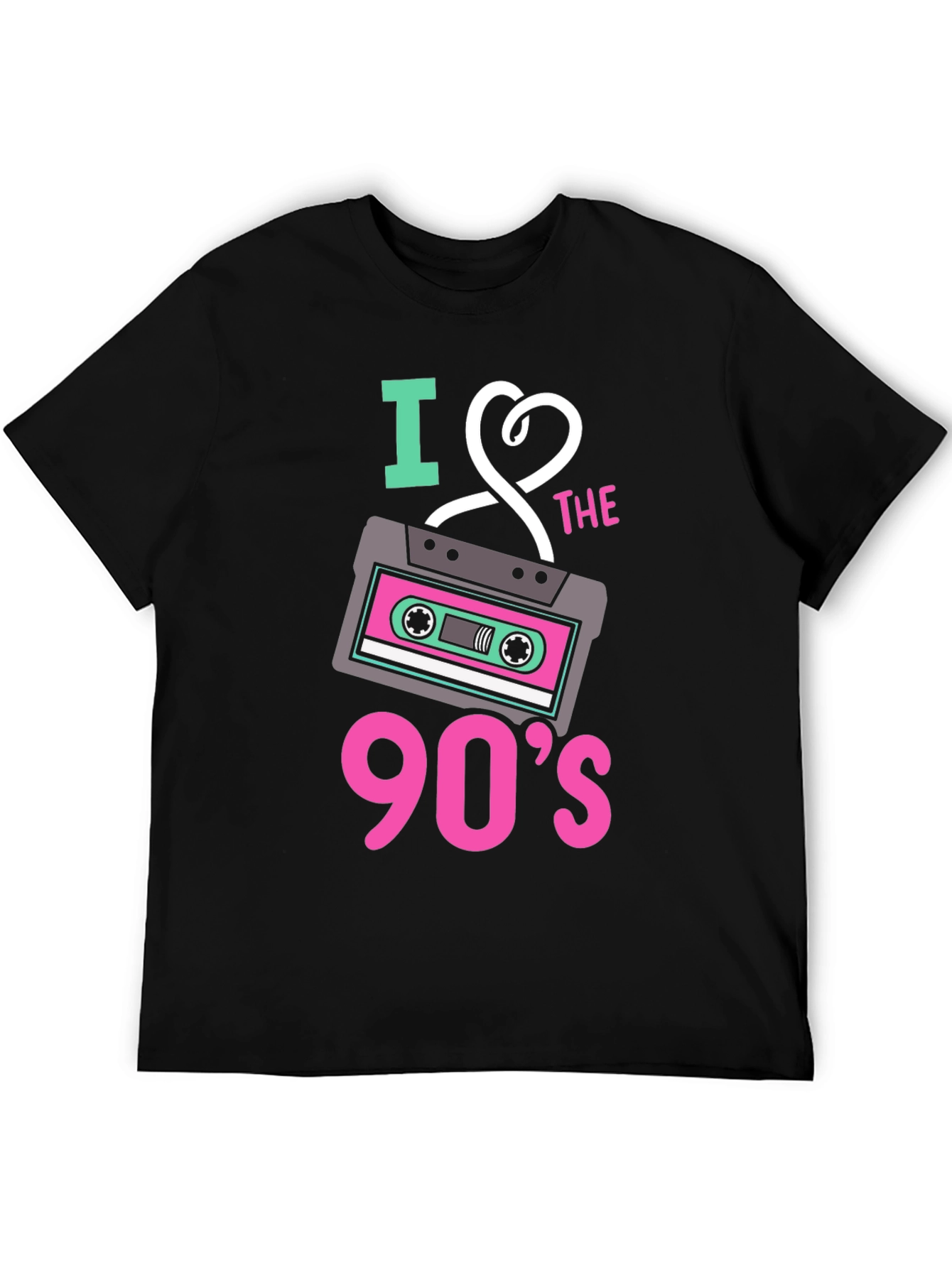 I Love the 90s Cassette Tape T-Shirt