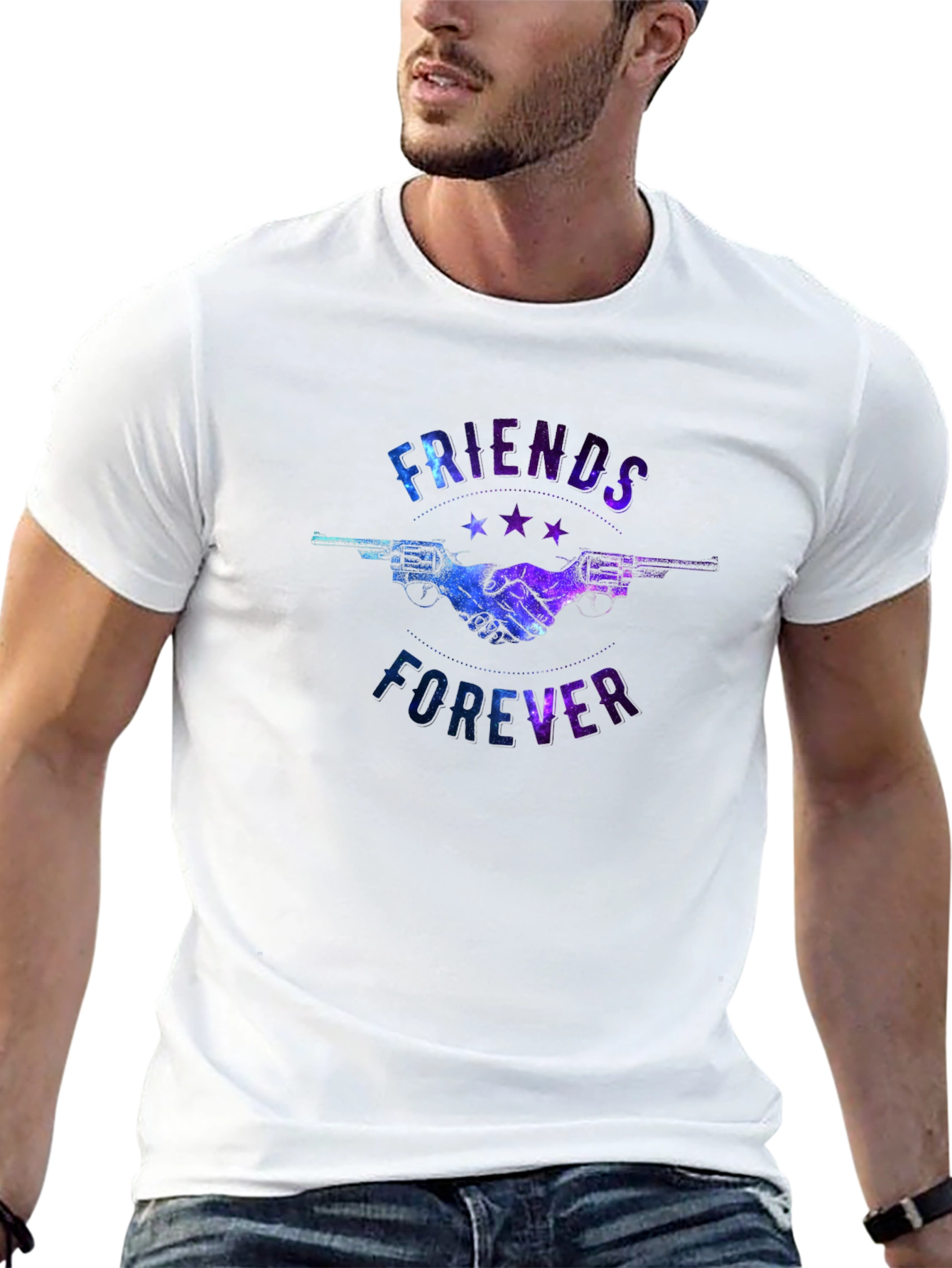 Friends Forever Galaxy T-Shirt
