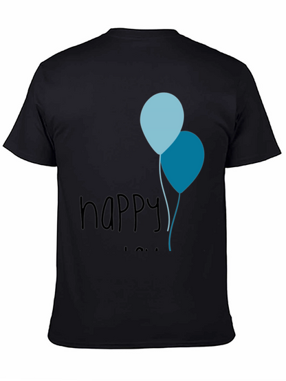 Happy Birthday Balloons Mens Tee