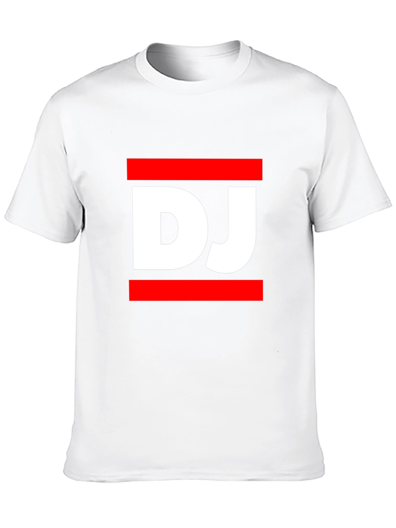 DJ Graphic Tee - Black Casual T-Shirt