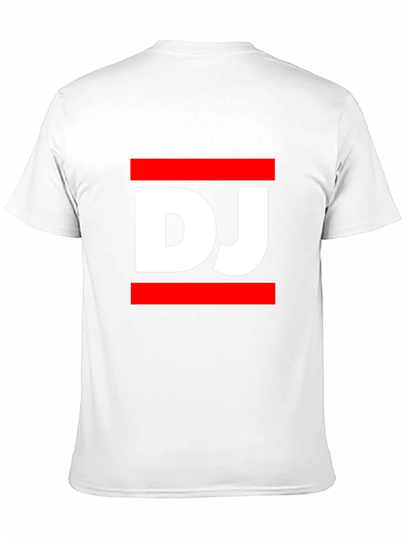 DJ Graphic Tee - Black Casual T-Shirt