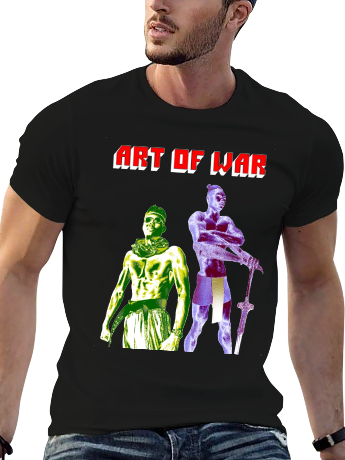 Art of War Graphic Tee - Bold Fashion Statement