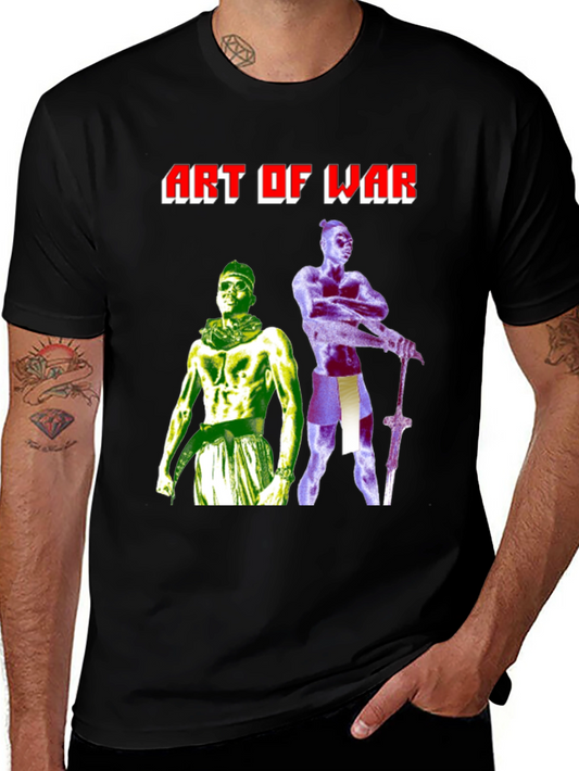 Art of War Graphic Tee - Bold Fashion Statement